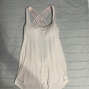 Lululemon Free to be Wild Tank Top. Strappy Back Built in Bra.